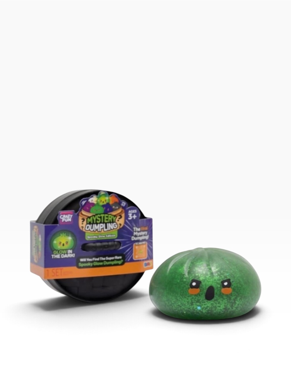 Crazy Fun® RMS Mystery Dumpling Spooky Glow Edition - Glows in the Dark Viral